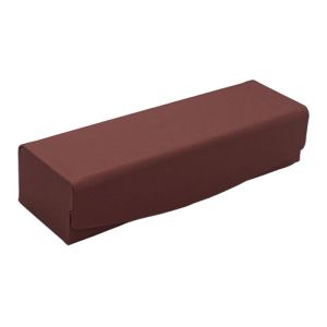 Luxury Handmade Leather Metal Reading Glasses Case