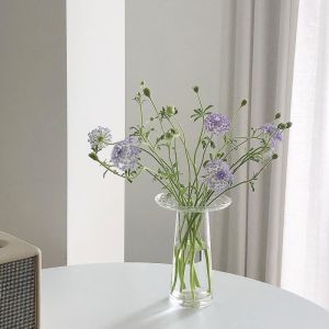 Family Decorative Crystal Borosilicate Glass Vases