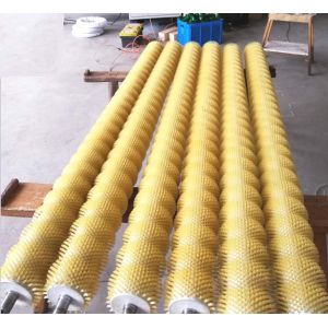 Rotary Soft Nylon Filament Radish Potato Cleaning Brush Roller