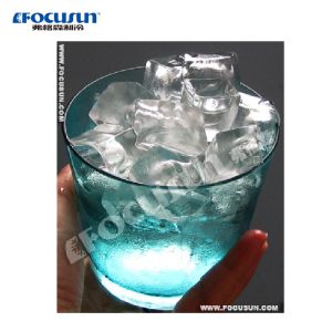 PLC Core Components Commercial Square Cube Ice Maker Machine for Ice and 380v