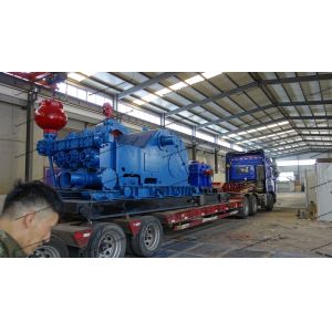 120 SPM Triplex Mud Pump 12″/305 Stroke Length 5-1/8″ Outlet Dia. 5000psi Flange