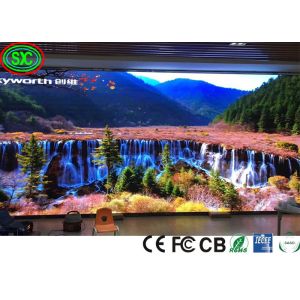 SMD HD P3.91 indoor led display screen audio video function with CE ROHS FCC