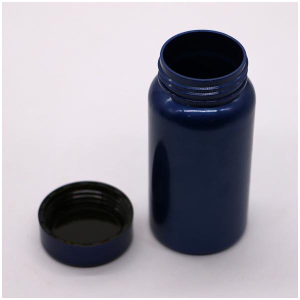 150ML PET Plastic Supplement Capsule Pill Tablet Storage Container Bottle with Screw Cap