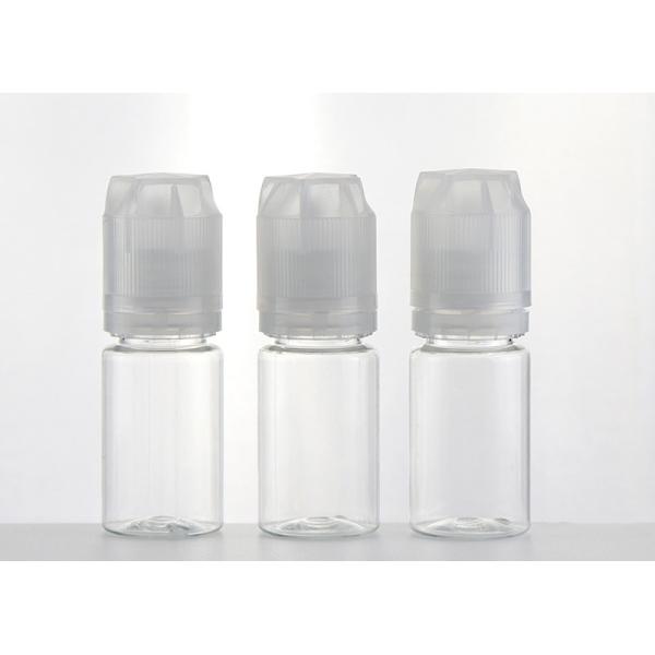 Transparent Color Liquid Dropper Bottle Pet Plastic 30ml For Smoke Oil / E Juice