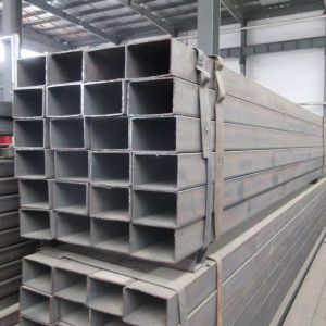 Q355B ERW Hollow Section Hot Dipped Galvanized Square Steel Pipe