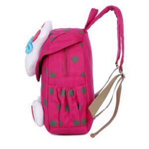 Promotional Kid Canvas Backpack School Bag Washable And Large Capacity