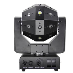 New 16pcs 3w 3in1 led moving head beam ktv disco dj culb bar lighting R&G laser