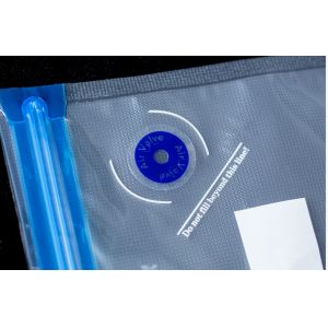 Polyethylene Custom Sous Vide Bags Zipper Vacuum Kitchen Foods 1300ml