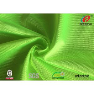 220GSM Polyester Tricot Knit Fabric Air Permeable Garment Materials