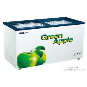 China Stainless Steel Glass Door Showcase on sale