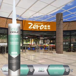 Fast Extrusion Weatherproofing Silicone Sealant 250mL/min Colored Versions