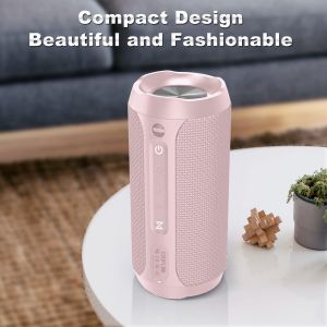 RGB Lights IPX7 Waterproof Wireless Speaker Portable For Pool