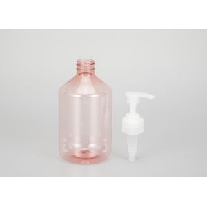 Empty Refillable PET 500ml Shampoo Bottles With Pump