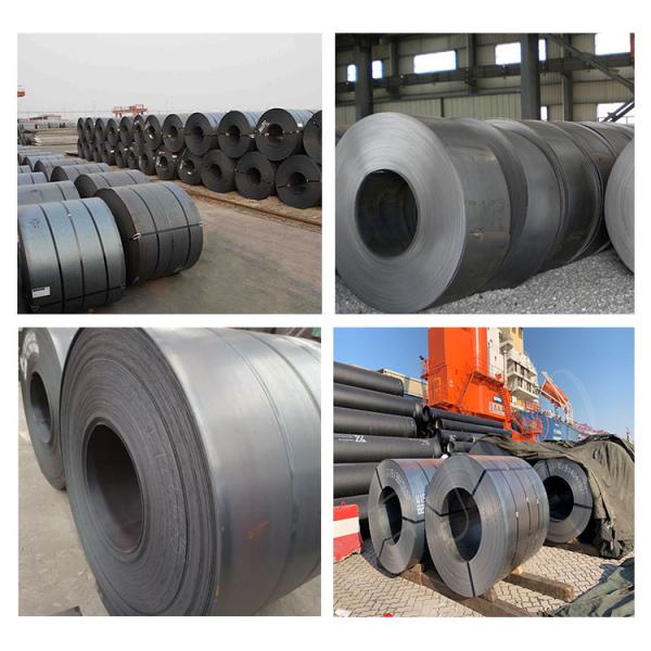 Q235 Q345 2mm 4mm 6mm 10mm Metal Iron Black Roll Rolled Mild Carbon Steel Coil