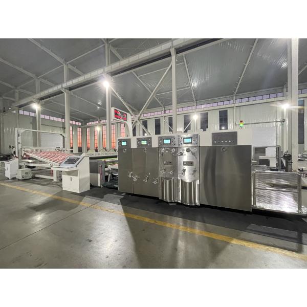 Carton Box Automatic Corrugated Water Ink Printer Slotter Machine