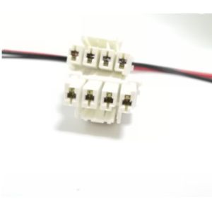 100mm Customized Industrial Wire Harness 1-1971773-4 Cable Harness Connector