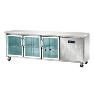 Commercial Display Salad Refrigerator Showcase , Catering Under Counter Four