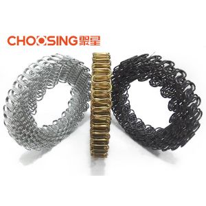 Sofa Back Upholstery Zig Zag Springs 9 Gauge Wire Diameter Chrome Coating