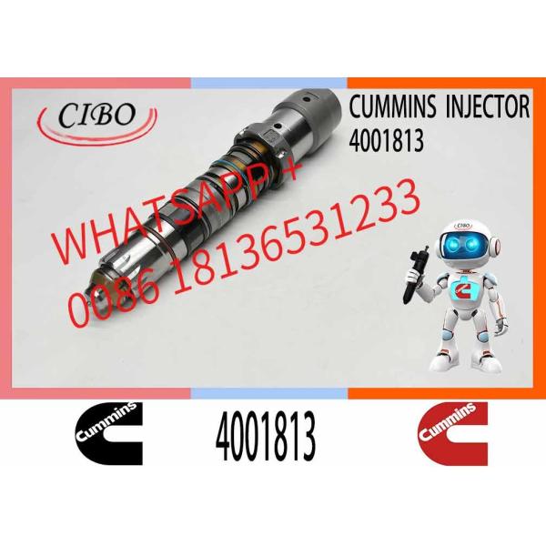Buy Hight Quality Diesel Engine Common Rail Fuel Injector 4001813 for Cummins Qsk60 Diesel Engine Parts Fuel Injector Pump at wholesale prices