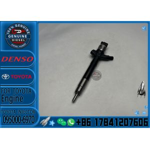 High Performance Fuel Injector 095000-6970 Common Rail Injector 23670-51040 For