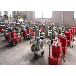 Self Propelled Two Component Scraping 158kg Cold Paint Road Marking Machine