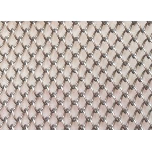 SS316 Flexible Metal Coil Drapery H8m 6.5kg/M2