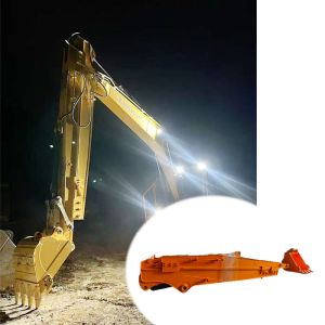 Telescopic Arm For Bucket Digging Foundation House Red Hitachi