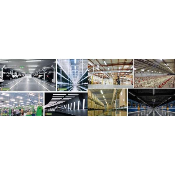 Warehouse Triproof LED Tube Light Motion Sensor Industrial P Series 150cm 50w 60w