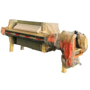 Chemical Engineering Screw Dehydrator , SS Plate And Frame Press Machine