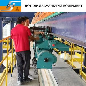 Customized Design Automatic Hot Dip Galvanizing Plant with High Efficiency and