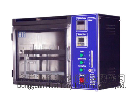 90° Burner Angle Electronic Horizontal Flammability Testing Equipment