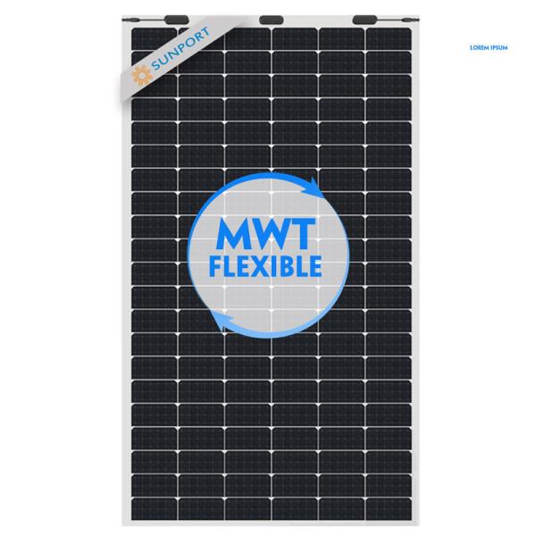 Buy Industrial Sunport Solar Panels MWT Flexible Solar Module Pv Modules Residential at wholesale prices