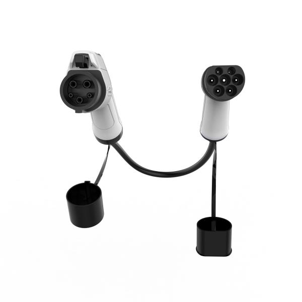 Buy J1772 32A Type 1 To Type 2 EV Charging Cable TPU EVSE Cable at wholesale prices