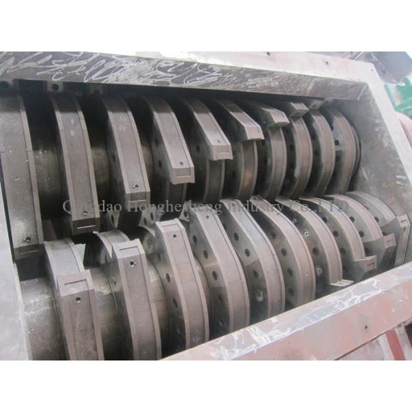 Rubber Shredder Shredding Machinery Waste Tyre Machine Tire Recycling Plant / rubber recycling plant