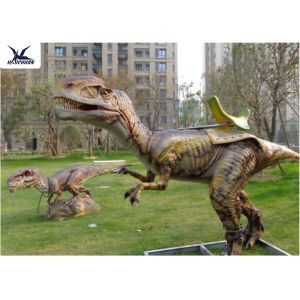 High Simulated Large Animatronic Dinosaur Ride Toys Lifesize / 5 - 6 Hours With