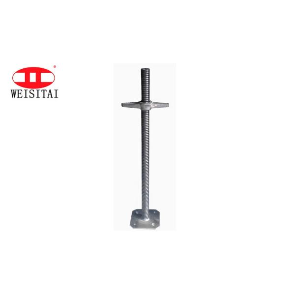 Buy WST 30/32mm Q235 Steel Scaffolding Screw Jack Base at wholesale prices