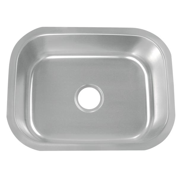 Buy Durable Single Bowl Kitchen Sink With Easy Cleaning 15 Mm Radius Curved Corners at wholesale prices