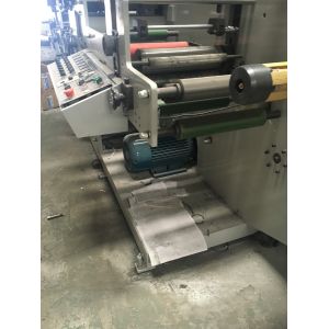 Quality Allfine brand 7color 320 two unit(4+3) Label colour flexo printing press self-adhesive sticker/label to mould die cutter for sale