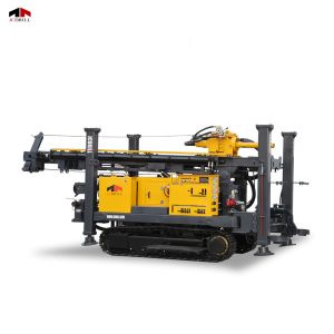 CWD450T Crawler Mounted Water Well Borehole DTH Drilling Rig