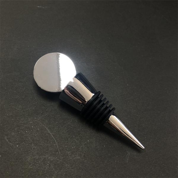 Hot Sale Fashion Personality Stainless Steel Bar Accessories Metal Red Wine Bottle Stopper