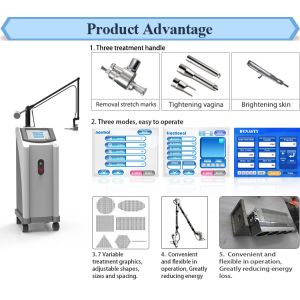 fractional co2 laser,three system,normal,fractional,gynecology
