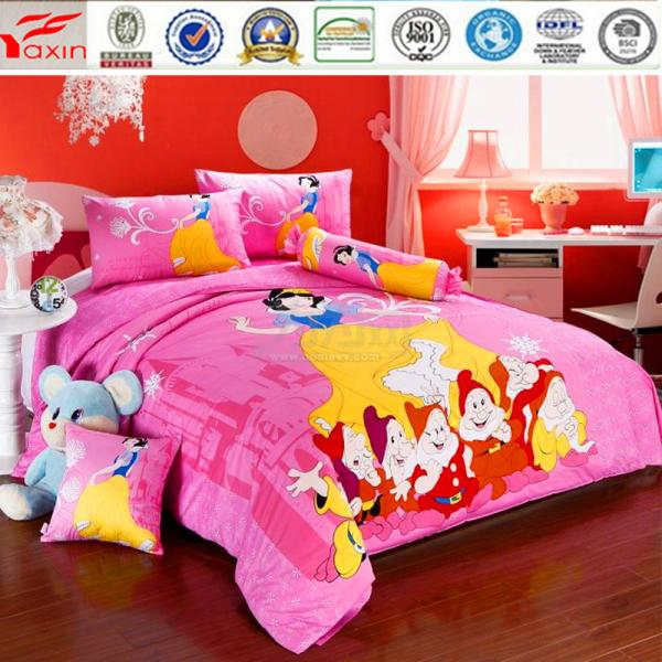 China Fashion Home Textiles products,OEM pink girl bedding sheet sets,Microfiber