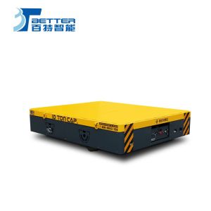 10 ton Steerable Trackless handling Transfer Trolley