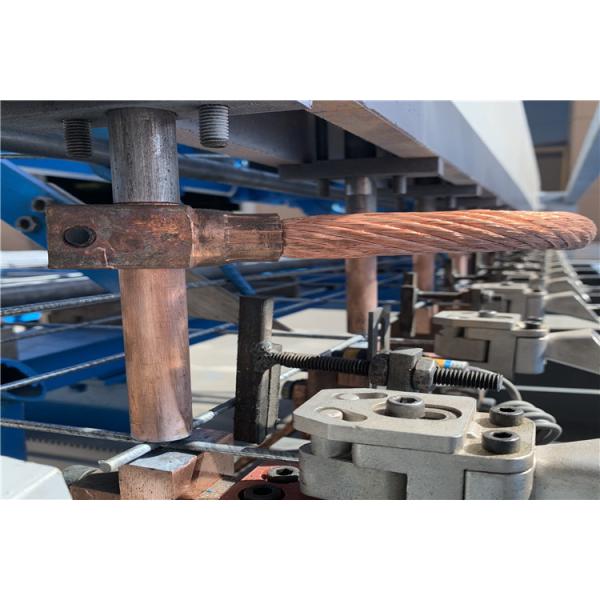 Galvanized Steel Anti Climb Fence 3mm Wire Mesh Welding Machine