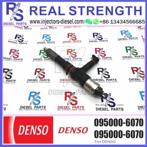 Huida SAA6D125E-5 engine fuel injector 6156-11-3100 095000-6070 with genuine