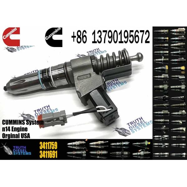 Buy N14 Series Engine Common Rail Fuel Injector 4307516 3411691 3087560 3411765 for Cummins at wholesale prices