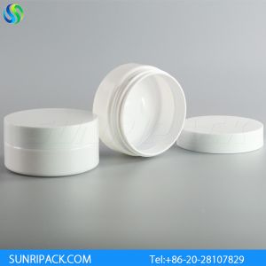 100ml white plastic jar, 3.3oz white PET jar, 100ml white plastic jar