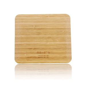 Wooden wireless charger for all QI enabled device power bank