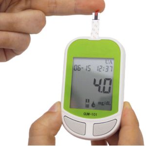 Quality HZ GUM-101 Blood Glucose Tester 7*52*18mm Uric Acid Test At Home for sale