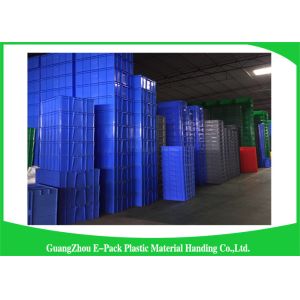Recycle Industrial Plastic Containers , Standard Euro Stacking Boxes Eco